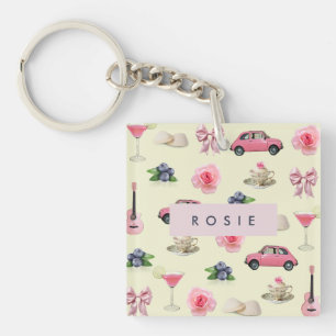 Monogram Personlig Coquette Vintage Seashell
