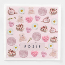 Monogram Personlig Coquette Vintage Snäckskal