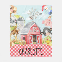 Monogram Personlig Farm Barnyard Animals