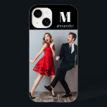Monogram Photo Modern Personlig Namn<br><div class="desc">Monogram Photo Modern Personlig Namn Case Mate iphone case har ditt favoritfoto och är personlig med ditt namn och monogram. Du kan enkelt anpassa fodral genom att använda Zazzles enkla använda verktyg.</div>