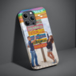 Monogram Photo Namn Colorful Wave Trendig Modern<br><div class="desc">Monogram Photo Namn Colorful Wave Trendig Modern iPhone Smartphone Telefonväskor innehåller ditt favoritfoto med din personlig namn och monogram på en färgstark vågaccent. Perfektens gåva till jul,  födelsedag,  helgdagar,  bästa vänner,  par,  årsdag med mera. Designad av ©Evco Studio www.zazzle.com/store/evcostudio</div>
