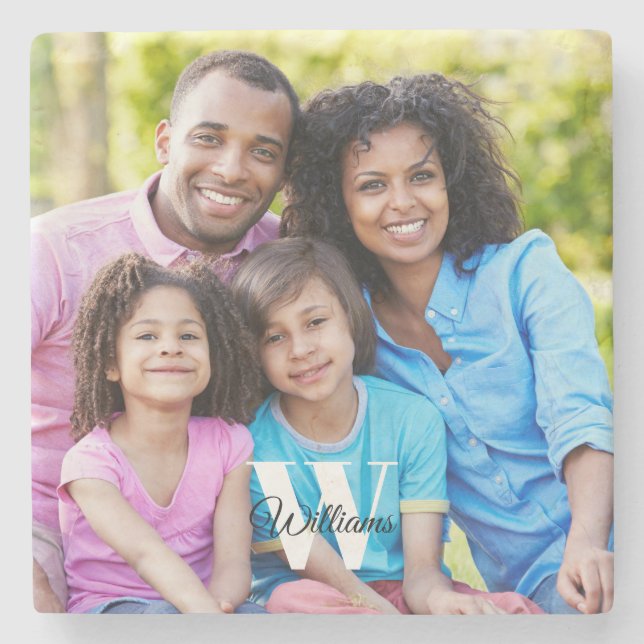 Monogram Photo Stenunderlägg (Framsidan)