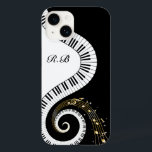Monogram Piano Nycklar och Musik noter Galaxy 3<br><div class="desc">Ovanlig monogrammatisk musikalisk utformning med snurrande piano nycklar med guld musik noter som flödar från mitten av nycklar. Denna formgivning skulle ge perfekten till piano älskare och vara tillgänglig på en samling gåvor och pappra produkter. Byt bara till brev för att skapa en unik monogrammad musik noter-gåva</div>