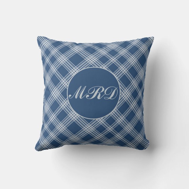 Monogram Pillow för titralättslösa Kudde (Baksida)