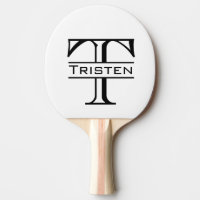 Monogram Ping Pong Paddle