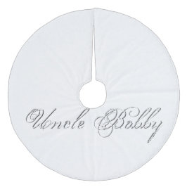 Monogram Plain Script Julgransmatta Fleece