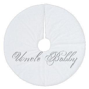 Monogram Plain Script Julgransmatta Fleece