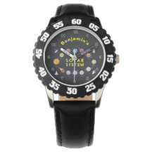 Monogram Planets Astronaut Coola för barnsolsystem