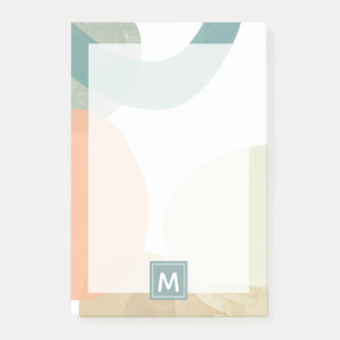 Monogram Platelet Post-it Block