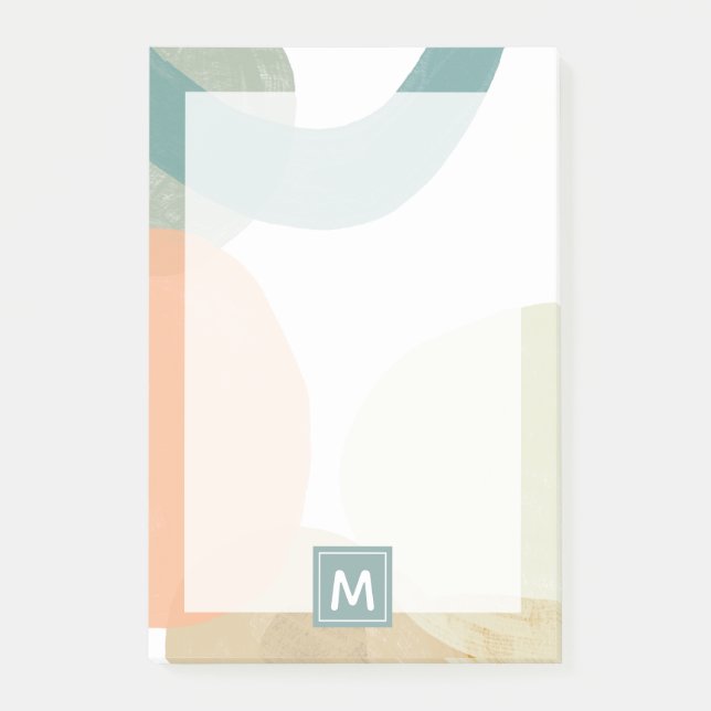 Monogram | Platelet Post-it Block (Framsida)