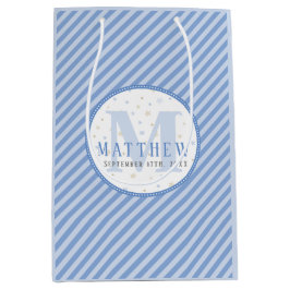Monogram Pojke Blue Medium Gift Bag