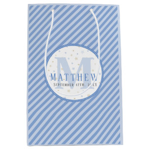 Monogram Pojke Blue Medium Gift Bag