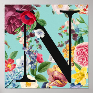 Monogram Poster