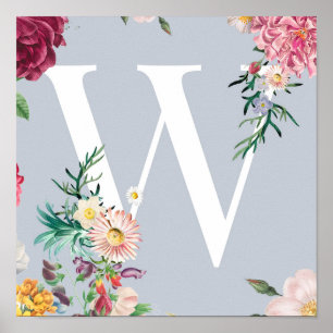 Monogram Poster