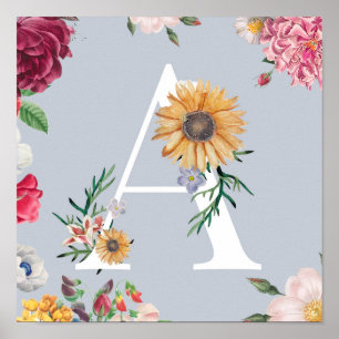 Monogram Poster