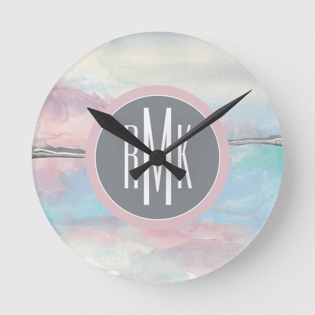 Monogram| Punkt II Rund Klocka (Framsida)