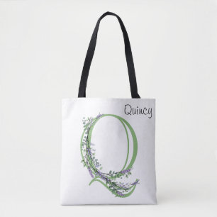 Monogram Q Lavendel Eukalyptus Tygkasse