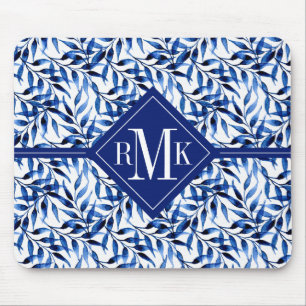 Monogram räcker det målade musmatta