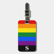 Monogram Rainbow Lesbisk Gay Bisexual Transgender