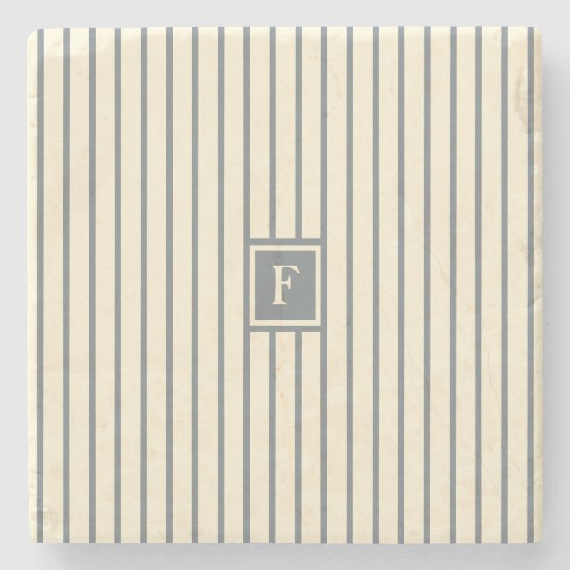 Monogram Rand Stenunderlägg (Framsidan)
