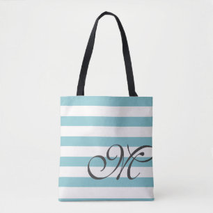 Monogram & Rand Tote Bag Tygkasse