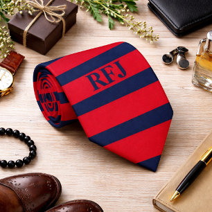 Monogram Red och Blue Slips
