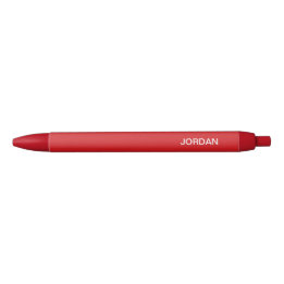 Monogram Red Pen