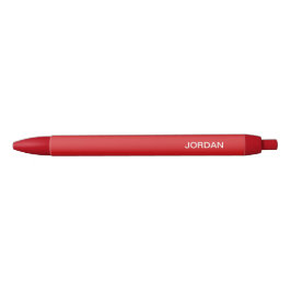 Monogram Red Pen
