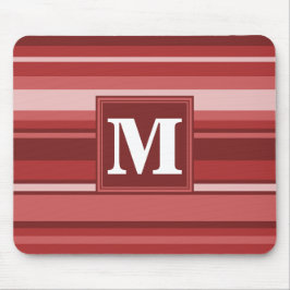 Monogram red rand musmatta
