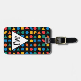 Monogram resetagg, färglös, reseffekter bagagebricka