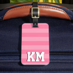 Monogram resggage Tag Bagagebricka