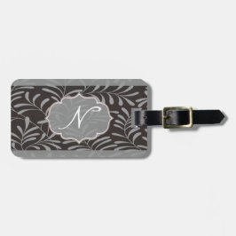 Monogram resggage Tag Bagagebricka