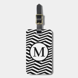 Monogram RFBW Tilted Chevron Bagagebricka