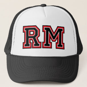 Monogram "RM" med huvudstäder Keps