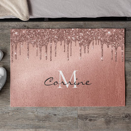 Monogram Ro Guld, Glitter