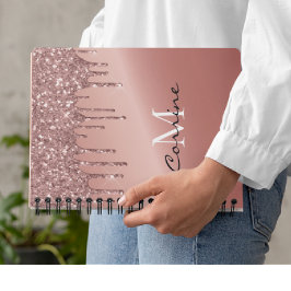 Monogram Ro Guld Glitter Metallic