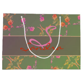 Monogram Ro Heart och Lila Moss