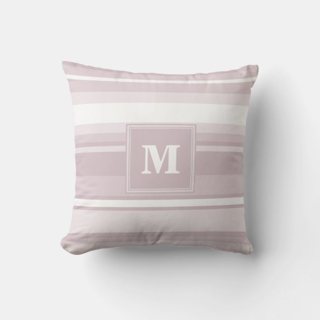 Monogram ro kvarts rand kudde (Framsida)
