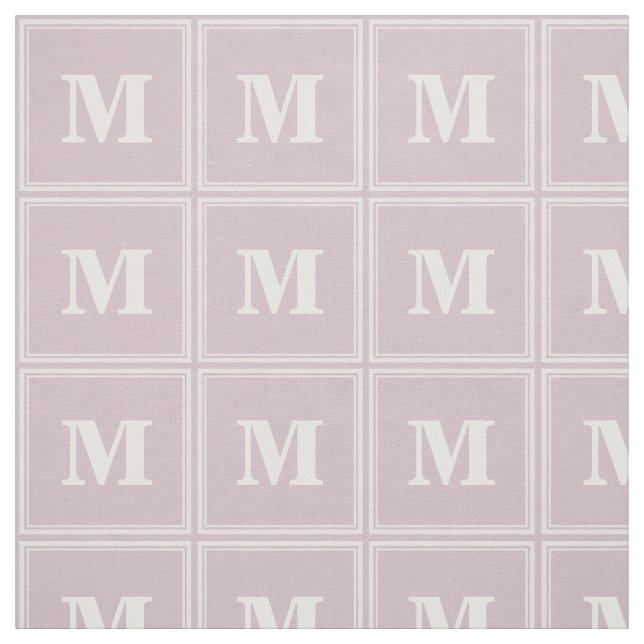 Monogram ro kvarts rand tyg (Provkarta)