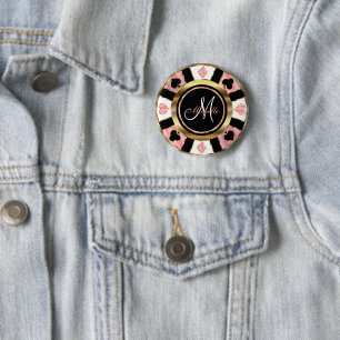 Monogram Ro Poker Chip Design Knapp