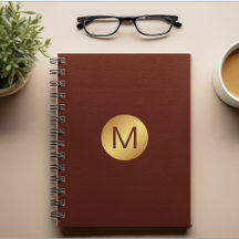 Monogram Röd läder i klass I och Guld