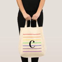 Monogram Roligt Rainbow Rand, sommartid