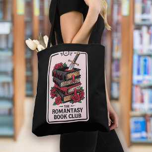 Monogram Romantasy Bok Klubb Bookish Tygkasse