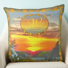 Monogram Rooftop Sunset 2295 Kudde