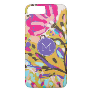 Monogram  Rosa Boho Blommigt I
