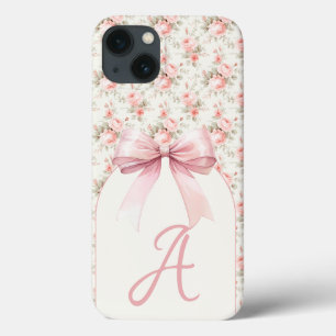 Monogram Rosa Bow Coquette