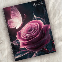 Monogram Rosa Butterfly