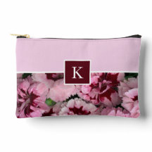 Monogram Rosa Carnation Januthday Flower