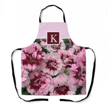 Monogram Rosa Carnation Januthday Flower