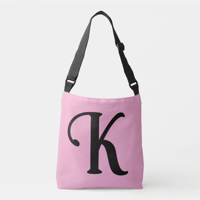 MONOGRAM ROSA CROSS BODY VÄSKA ANPASSAD TOTE (Framsida)